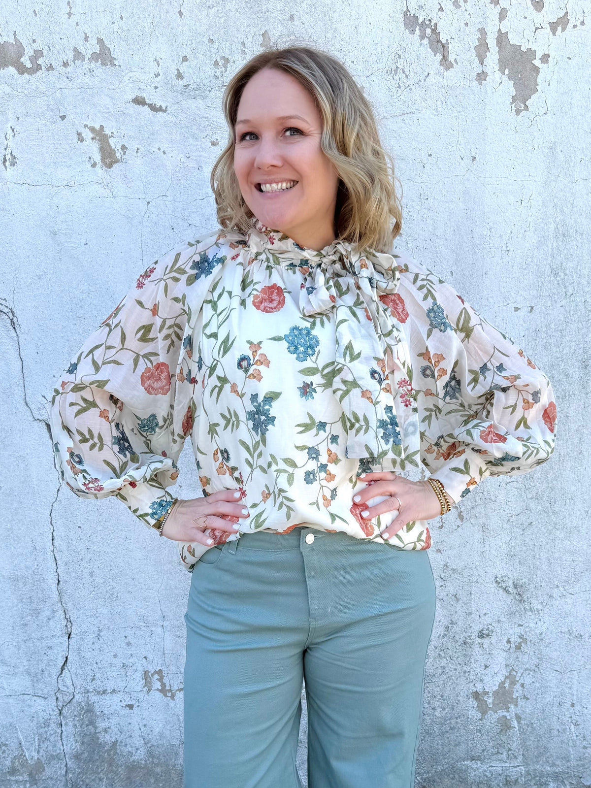 Soft Romance Bow Blouse {S-L} - KaraMarie