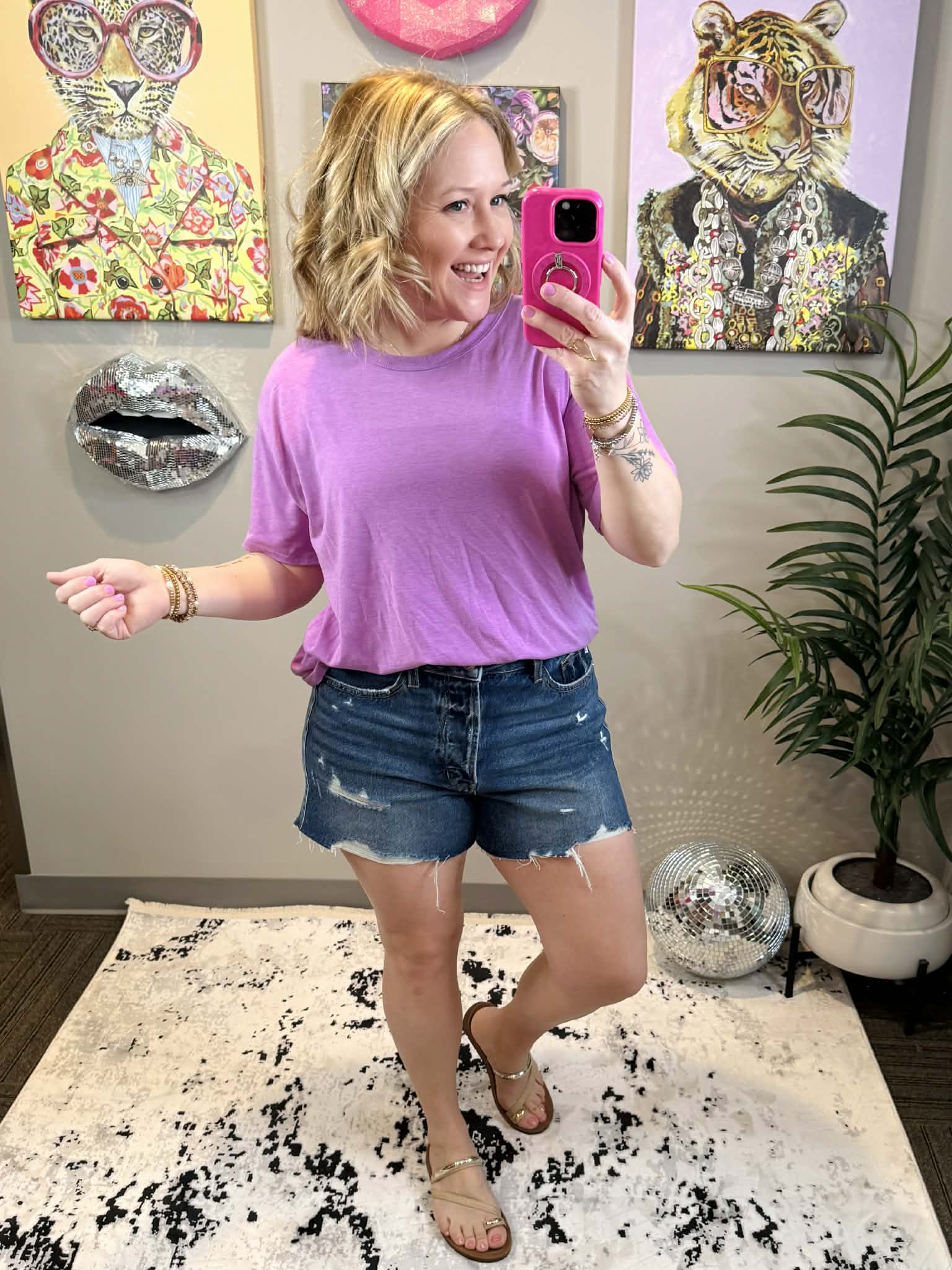 Core Comfort Top in Lavender {S-3X} - KaraMarie