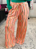 Blakeley Haddie Striped Wide Leg Pants {XS-3X} - KaraMarie