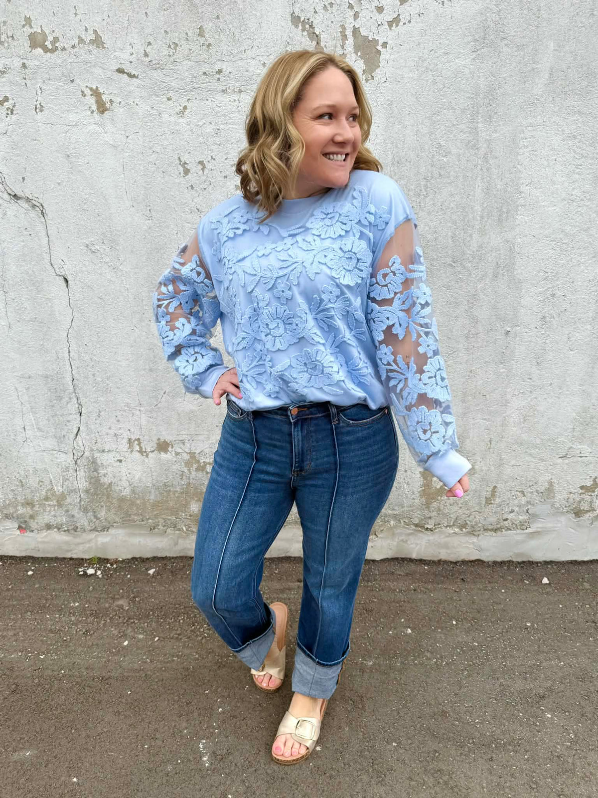 Bloom Illusion Top {S-3X} - KaraMarie