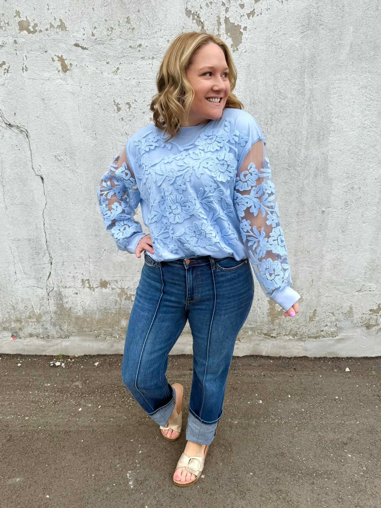 Bloom Illusion Top {S-3X} - KaraMarie