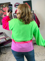 Happy Vibes Color Block Cardigan {S-XL} - KaraMarie