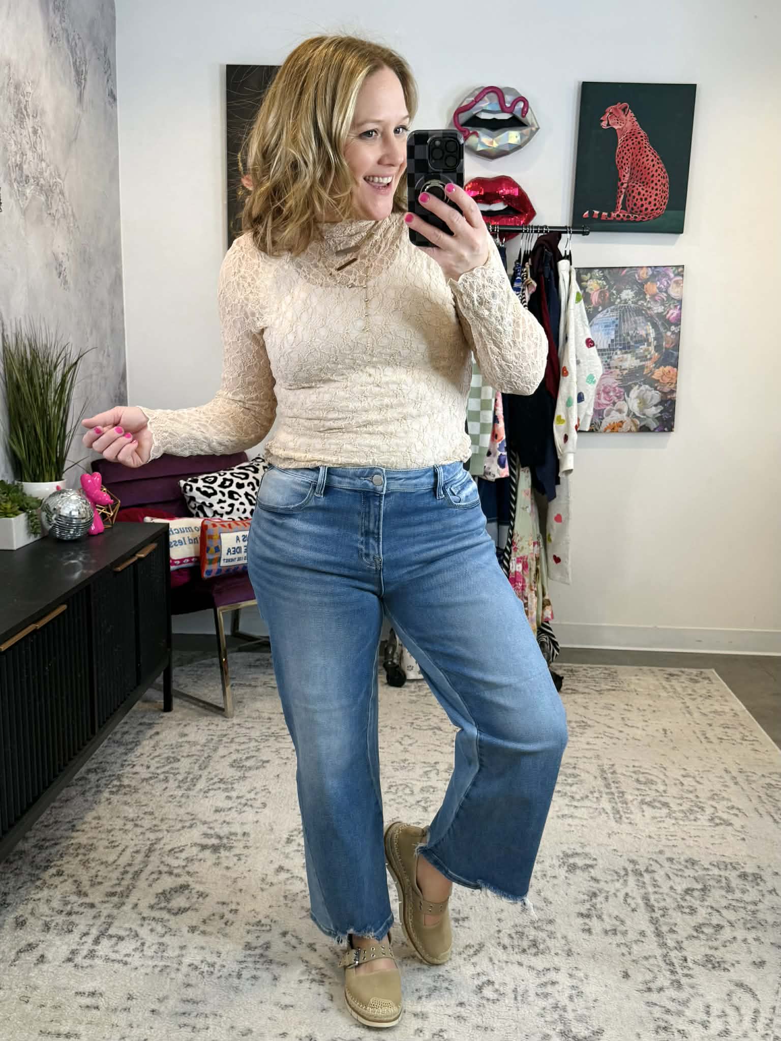 Risen Two Shade Barrel Jeans {1-3X} - KaraMarie