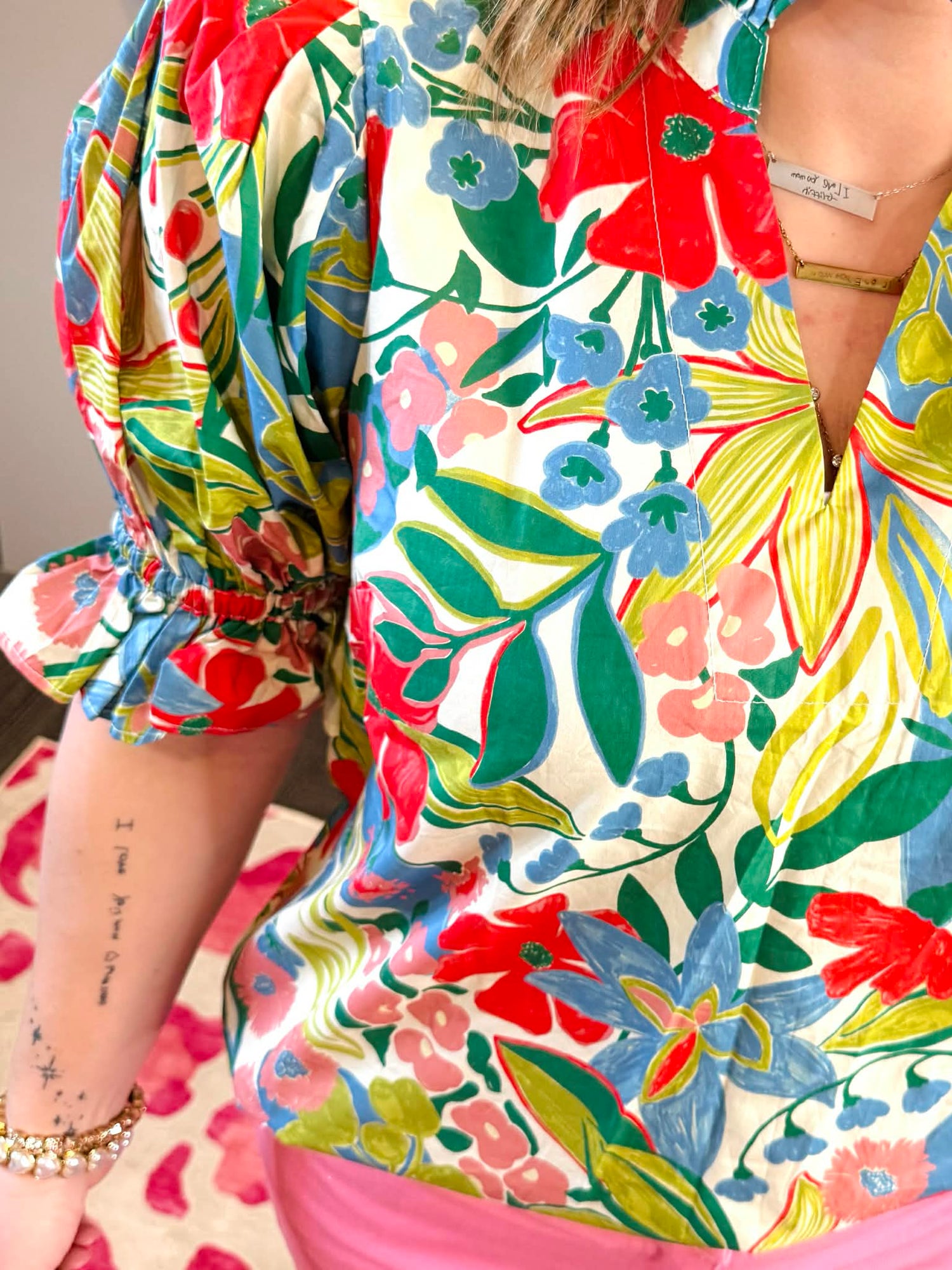 Garden Grace Blouse {S-2X}