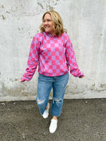 Ampersand University Hoodie - Rosy Daydream {S-2X} - KaraMarie