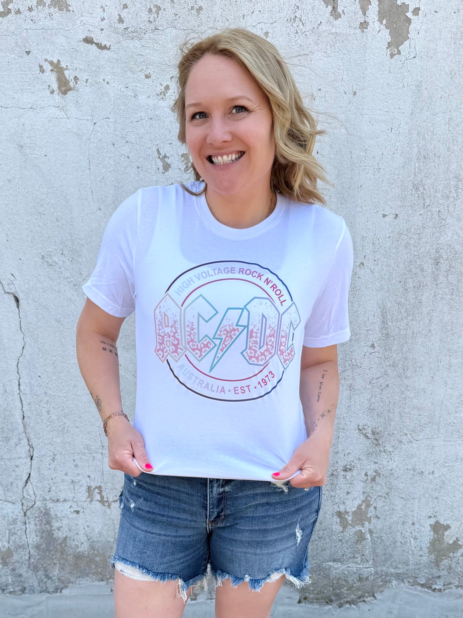 ACDC Graphic Tee {Custom Order!}