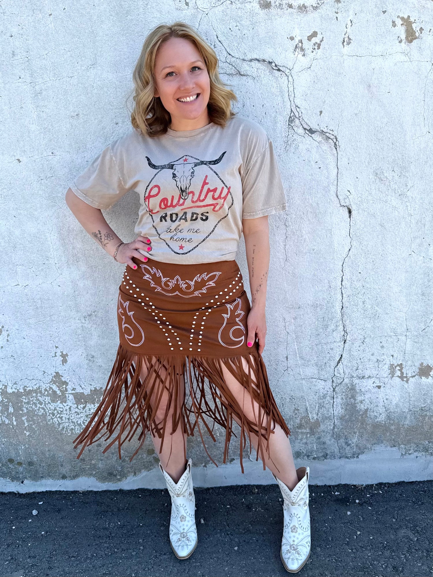 Country Roads Take Me Home Graphic Tee {S-XL}