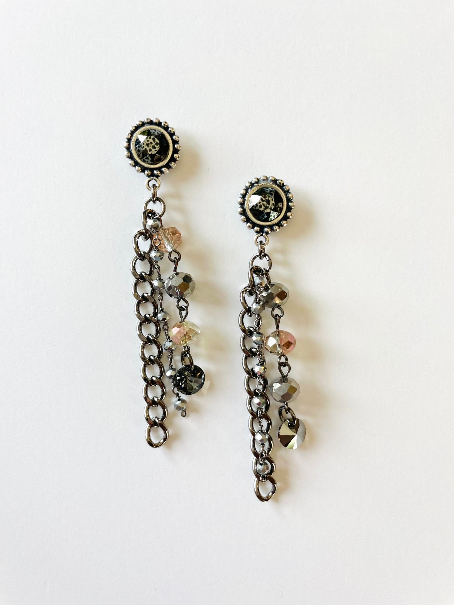 Heavy Metal Fringe Earrings - KaraMarie