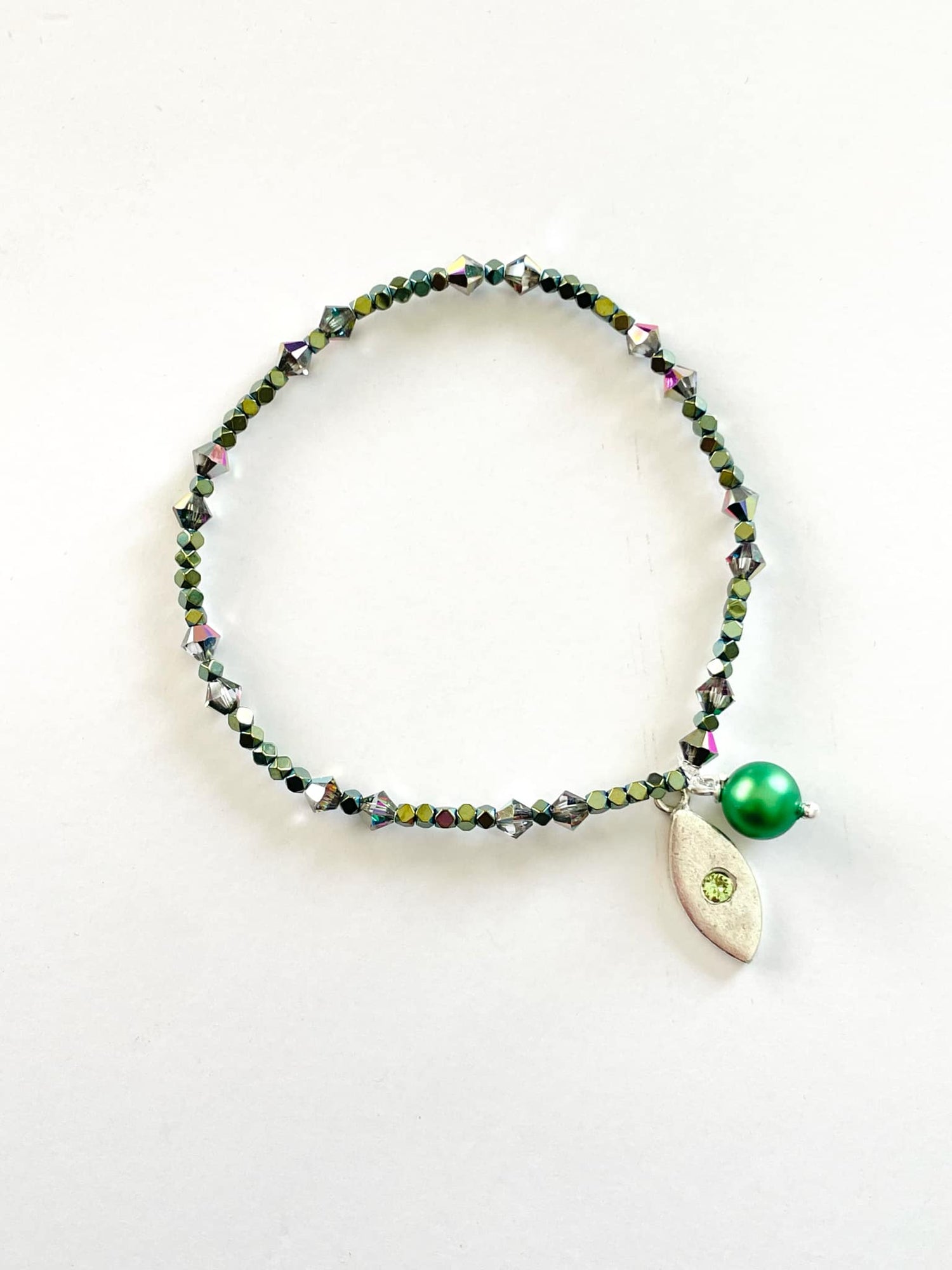 Moss Meadow Stretch Bracelet