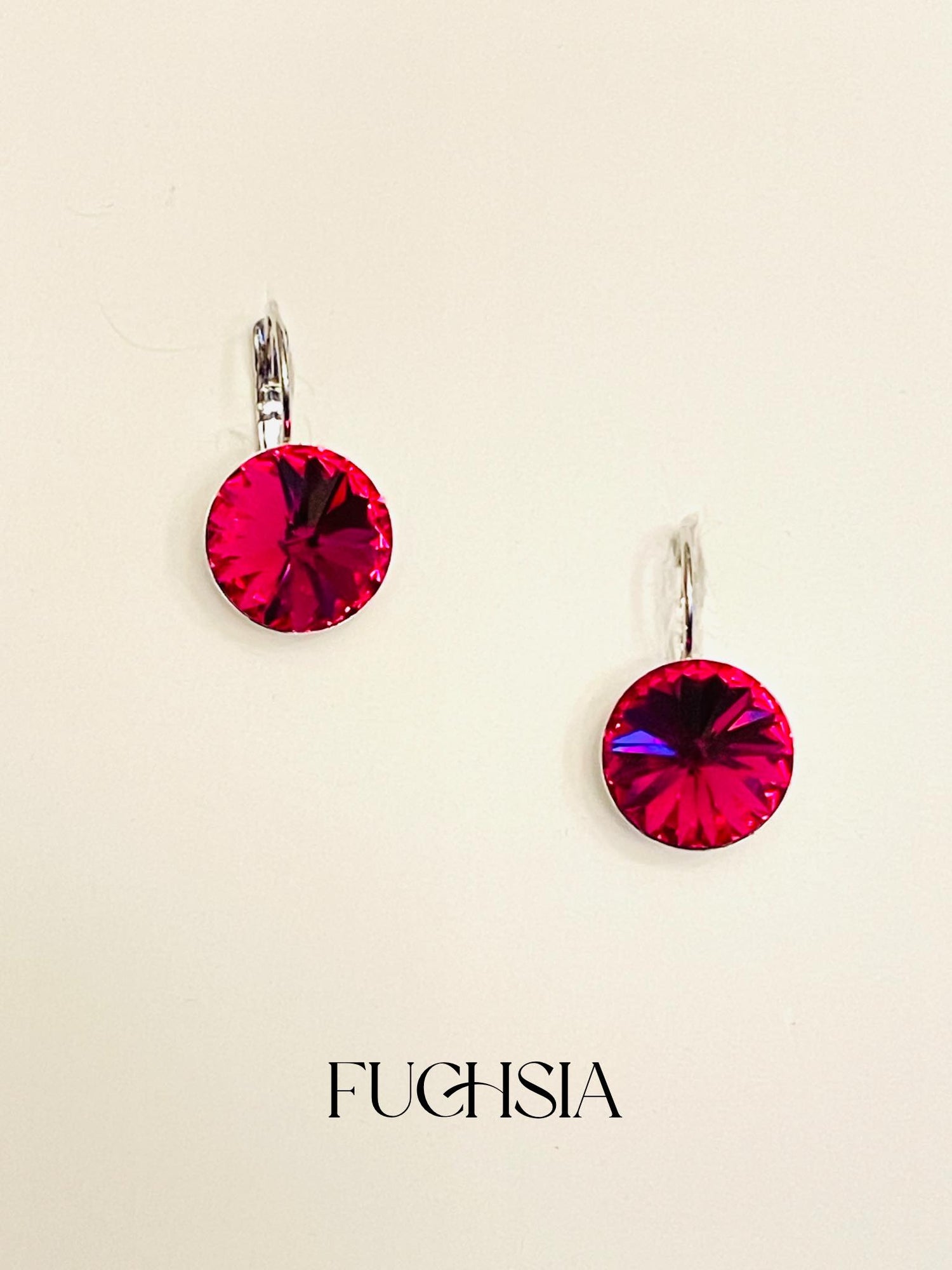 14mm Rivoli Drop Earring {Multiple Colors!}