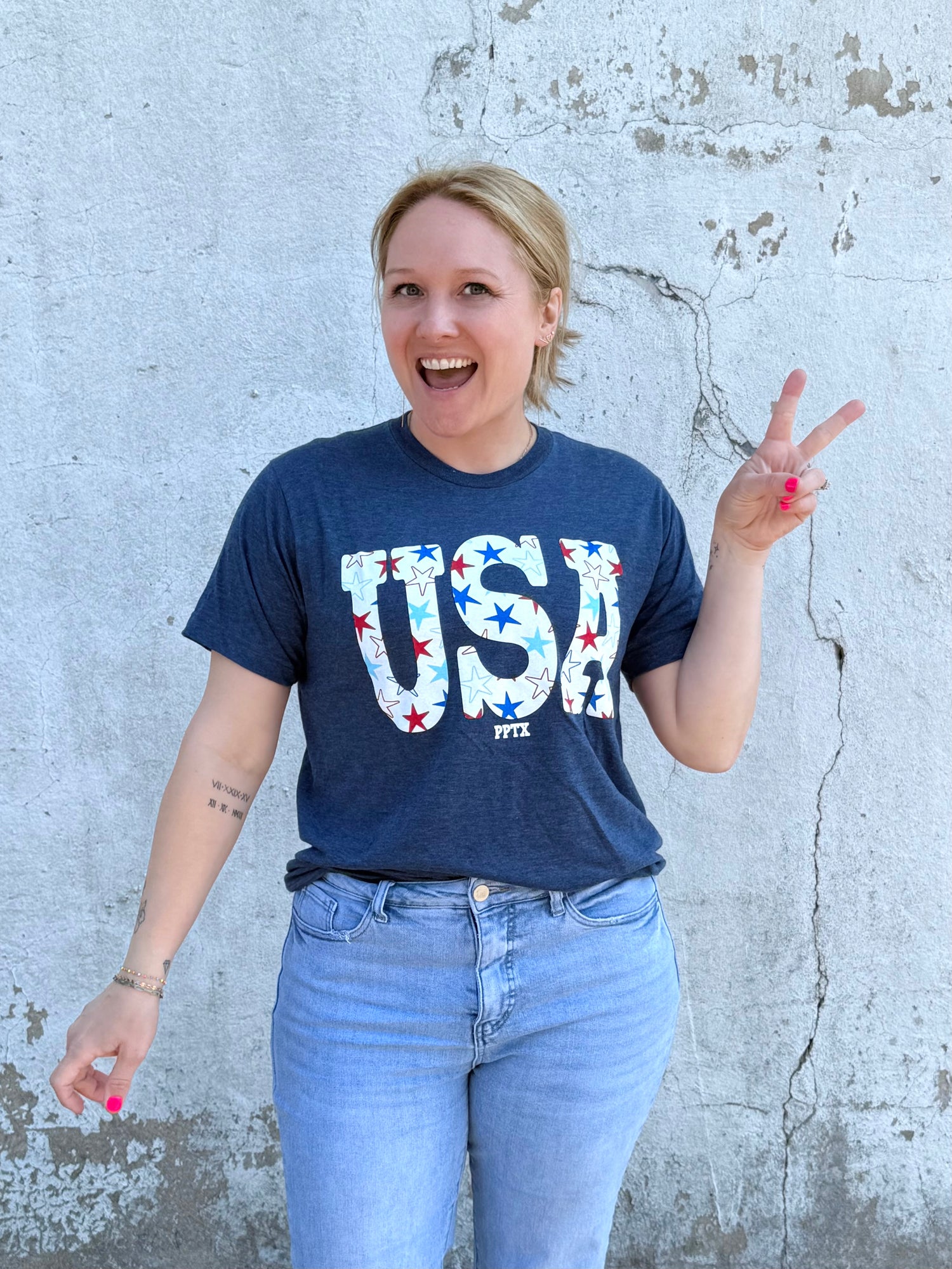 Starry USA Graphic Tee {Adult + Kids Sizes!}