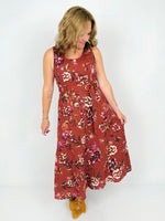 Blooms & Belt Eyelet Dress {S-L} - KaraMarie