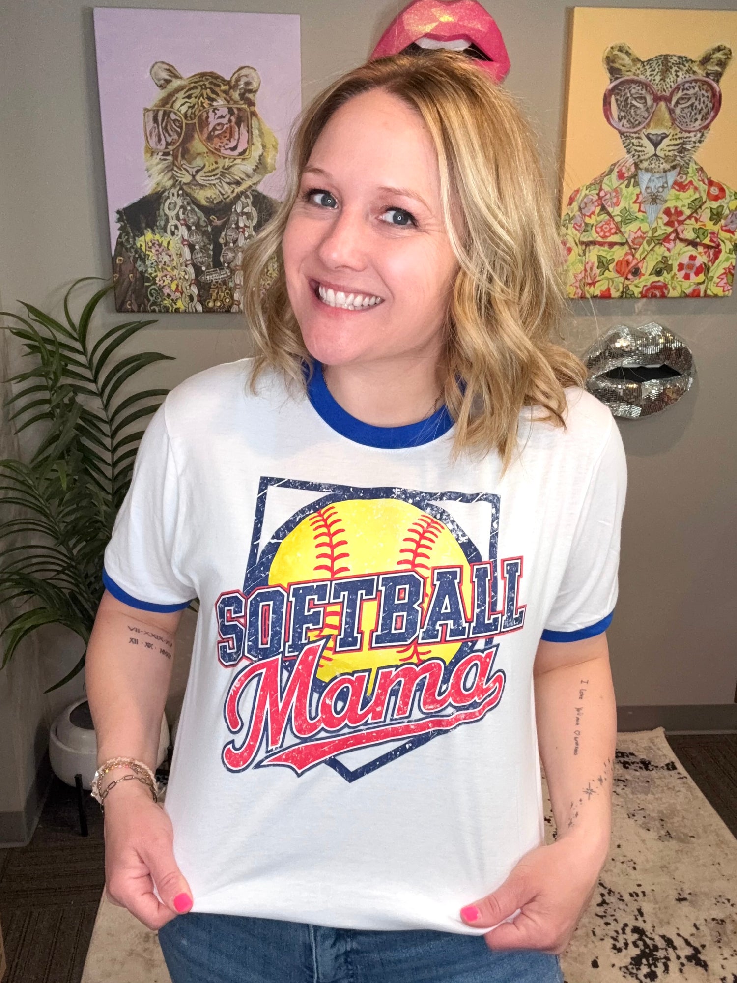 Softball Mama Graphic Tee {Custom Order!}