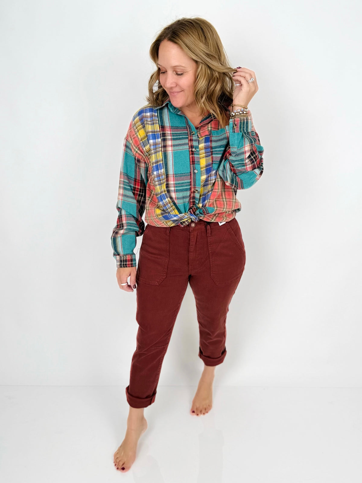 Judy Blue Pumpkin Spice Aurora Weekender Jeans {0-18W}