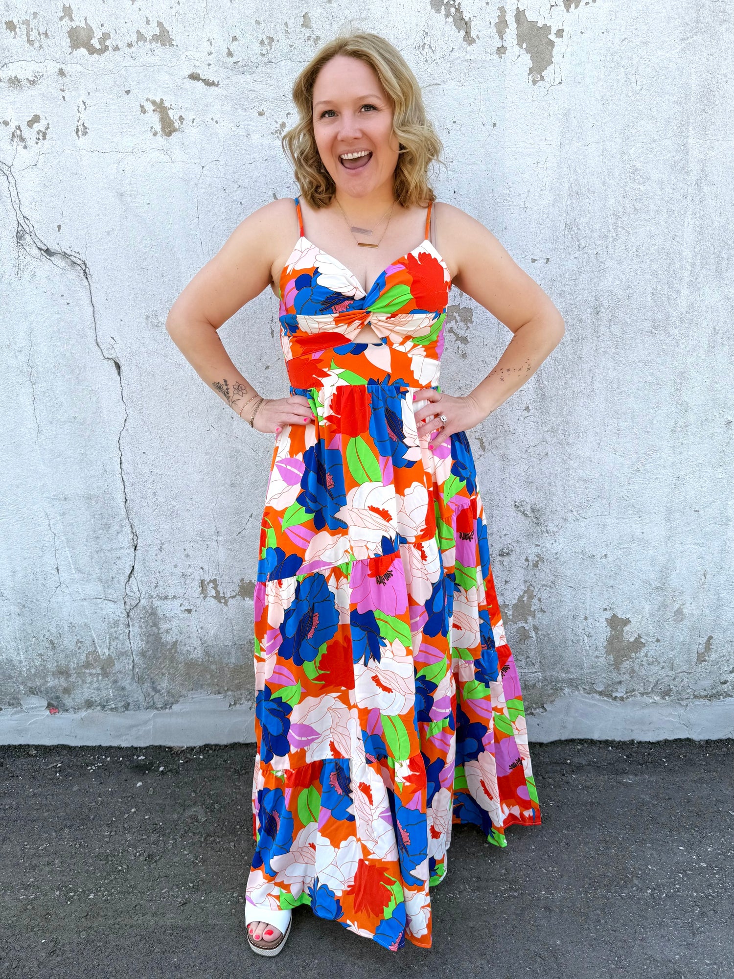 Flower Burst Dress {S-L}