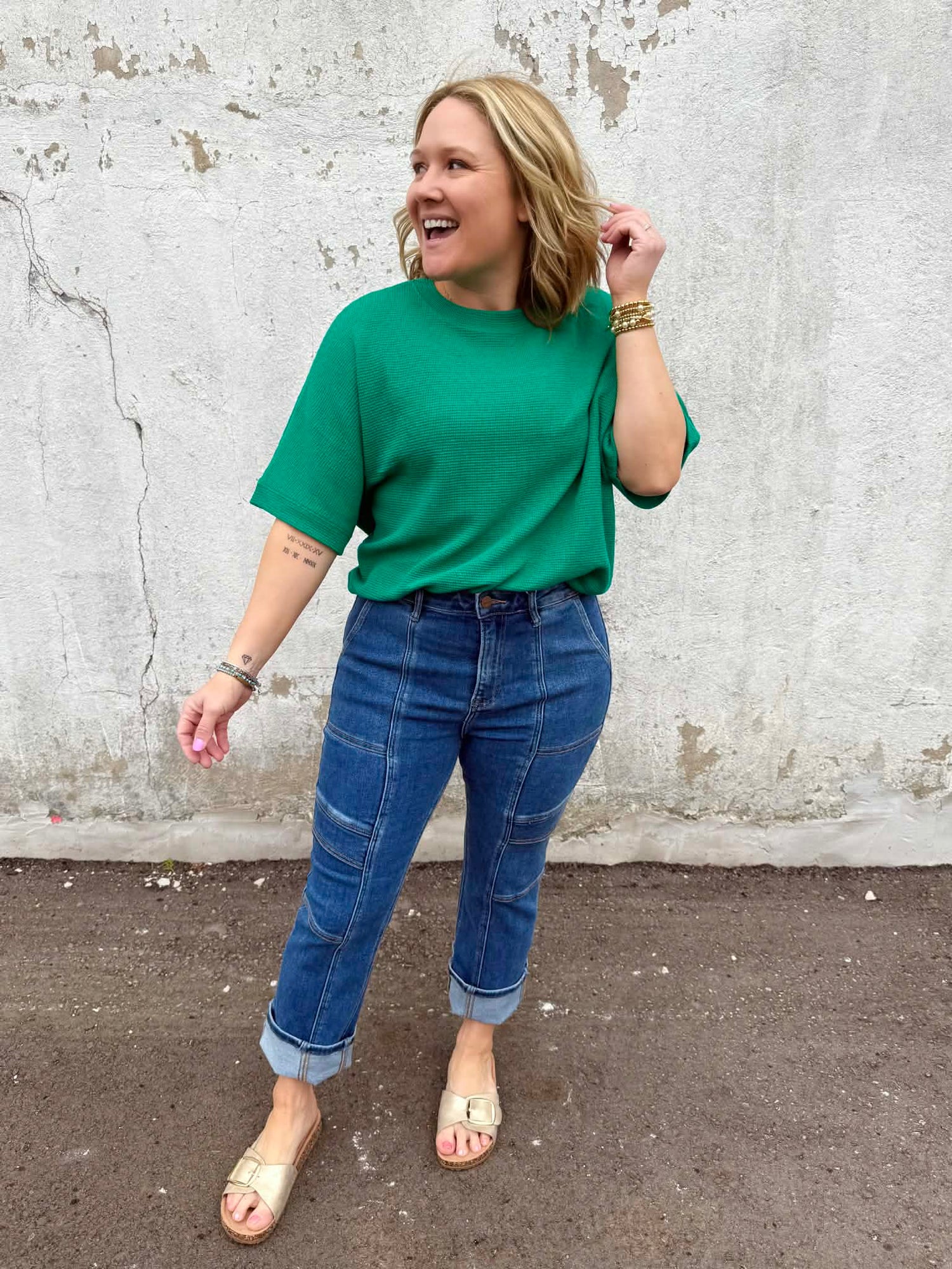 Risen Linework Ankle Jeans {1-15} - KaraMarie