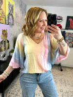 Rainbow Prism Top {S-3X} - KaraMarie