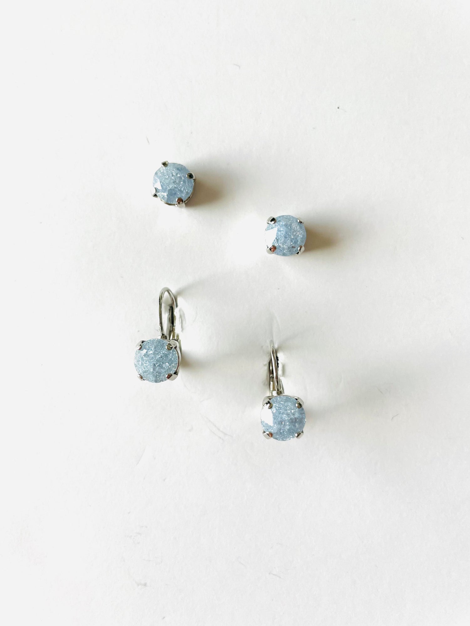 8mm Drop OR Post in Light Sapphire Ice