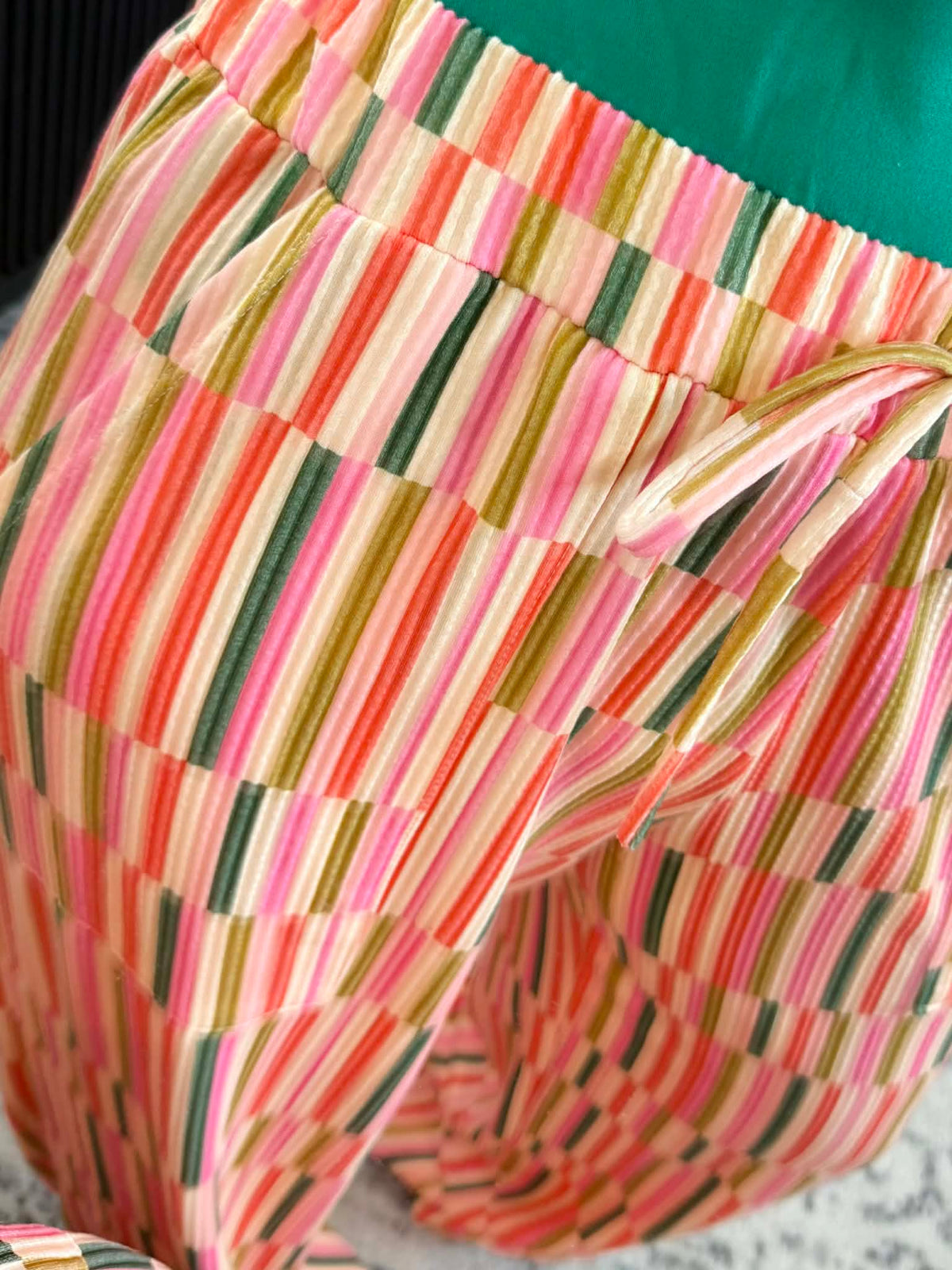 Blakeley Haddie Striped Wide Leg Pants {XS-3X} - KaraMarie