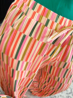 Blakeley Haddie Striped Wide Leg Pants {XS-3X} - KaraMarie