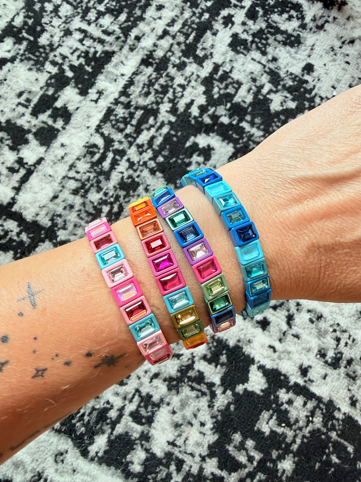 Starburst Stacking Bracelets {Multiple Colors}
