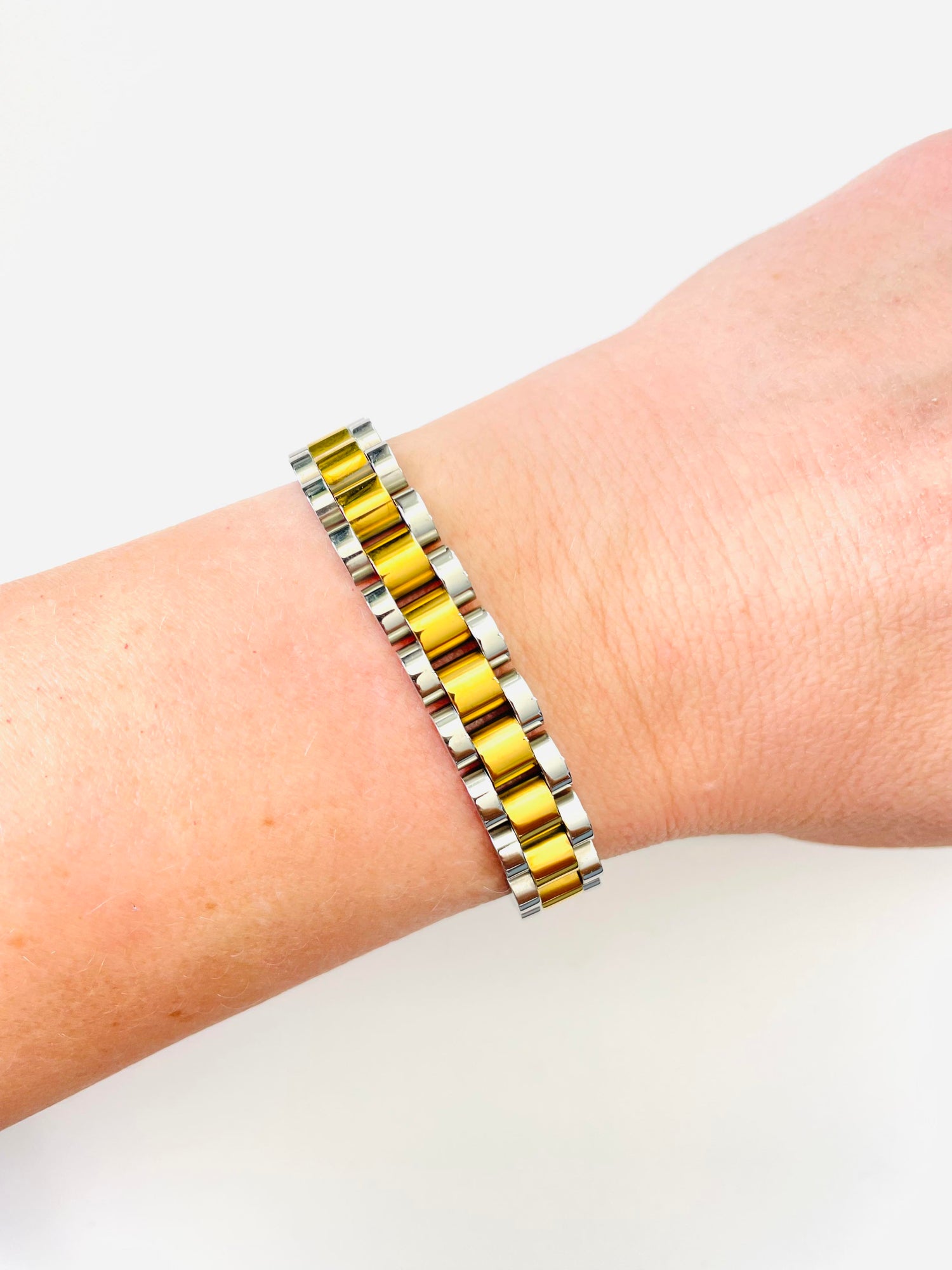 THE CHAIN WATCH BAND BRACELET {Waterproof Jewelry}