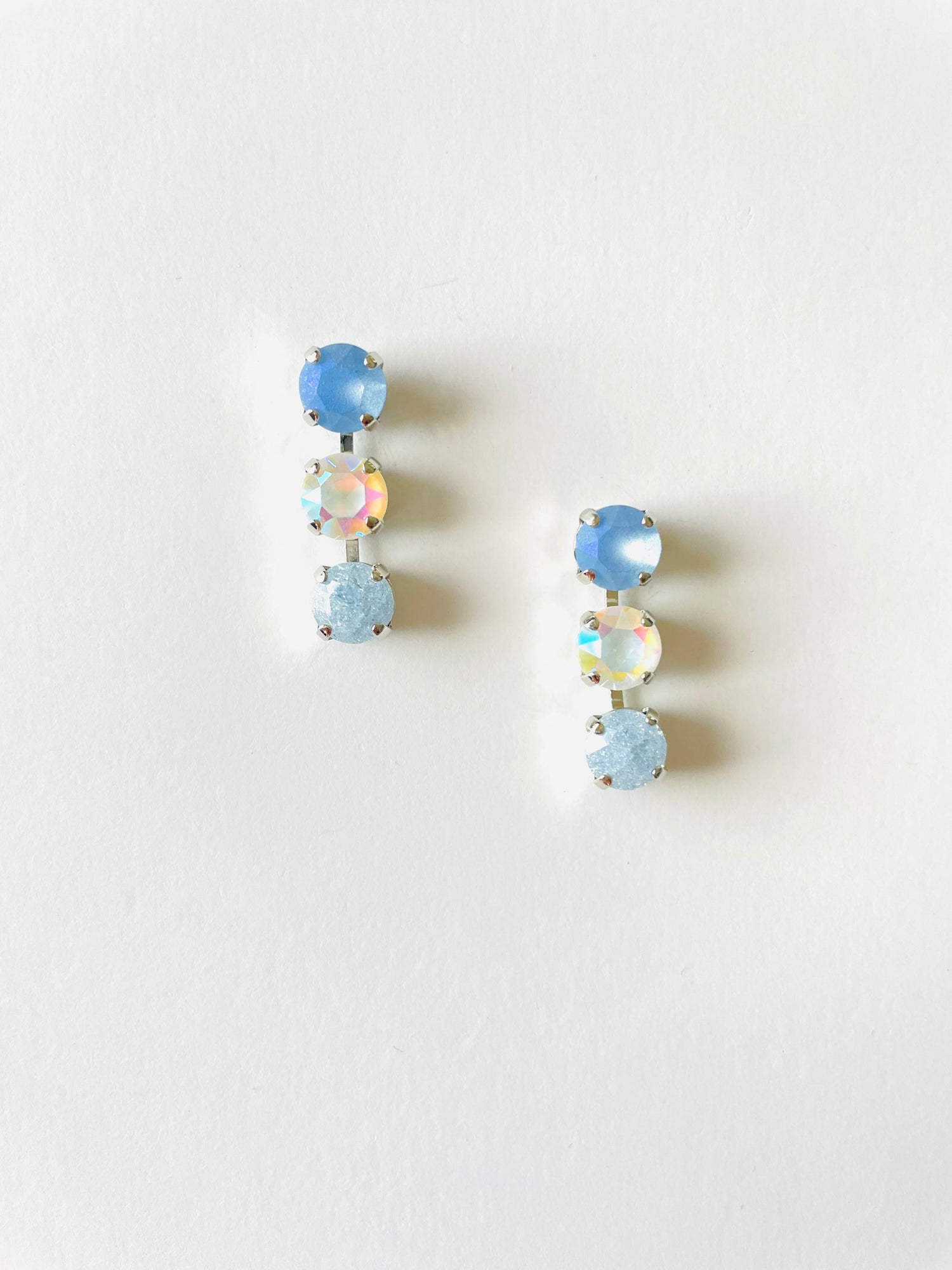 Cracked Ice Polka Dot Earrings - KaraMarie