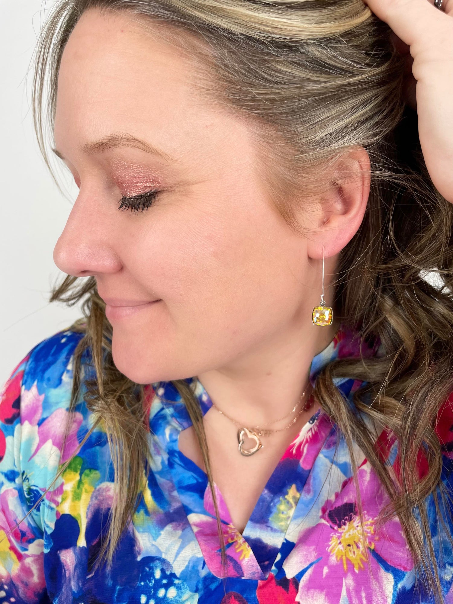 Tropical Topaz Drop Earrings