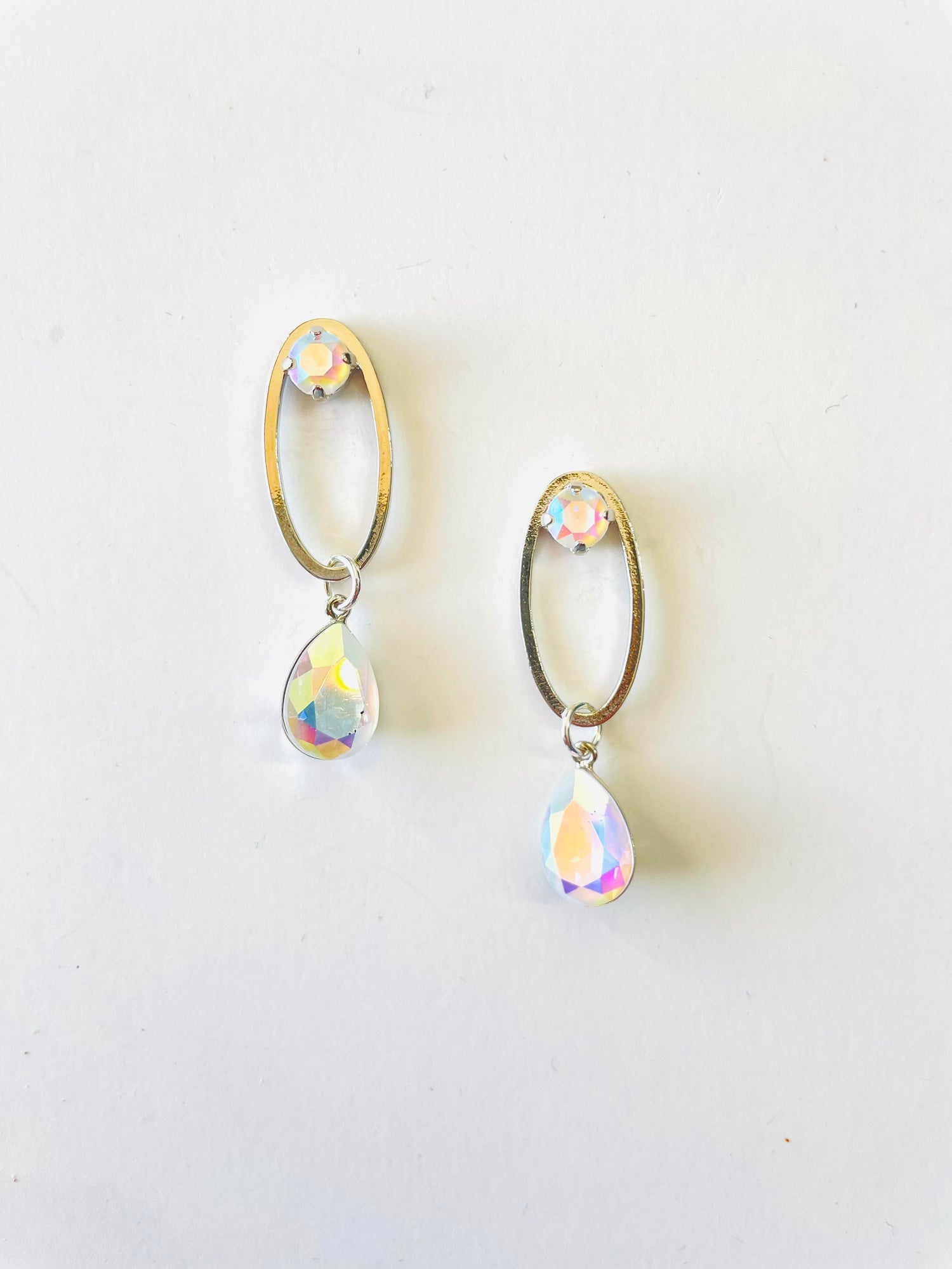 Holographic Halo Earrings