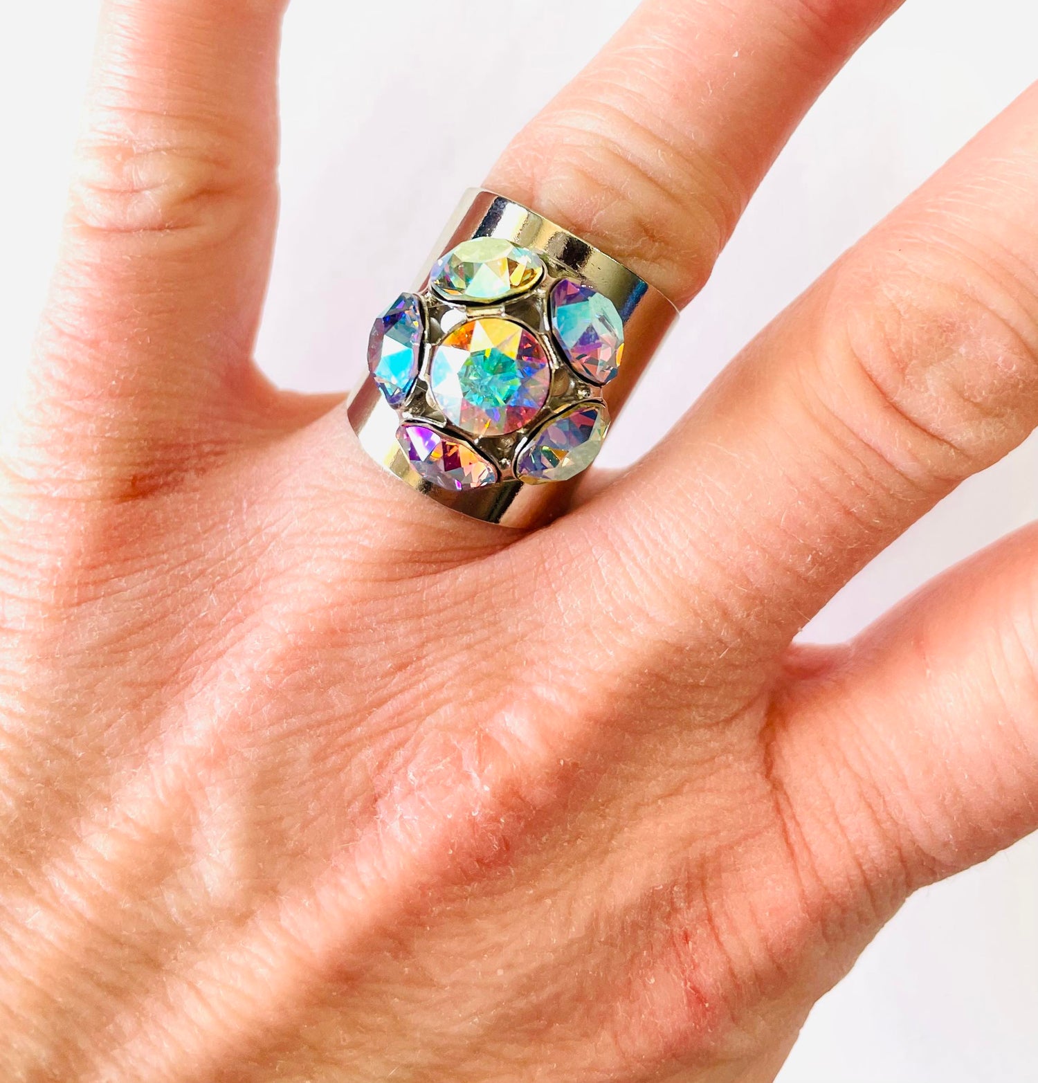 Fireball Ring in Spring Hues