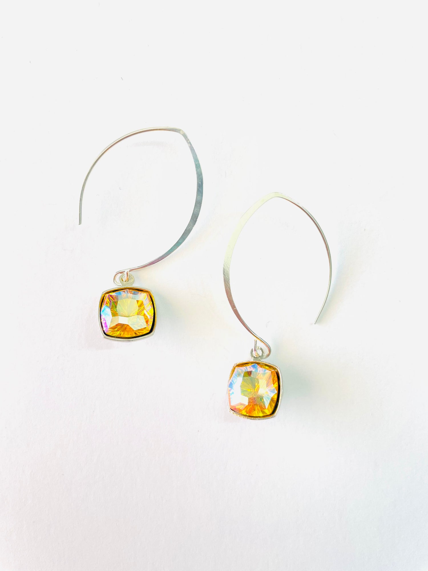 Tropical Topaz Drop Earrings