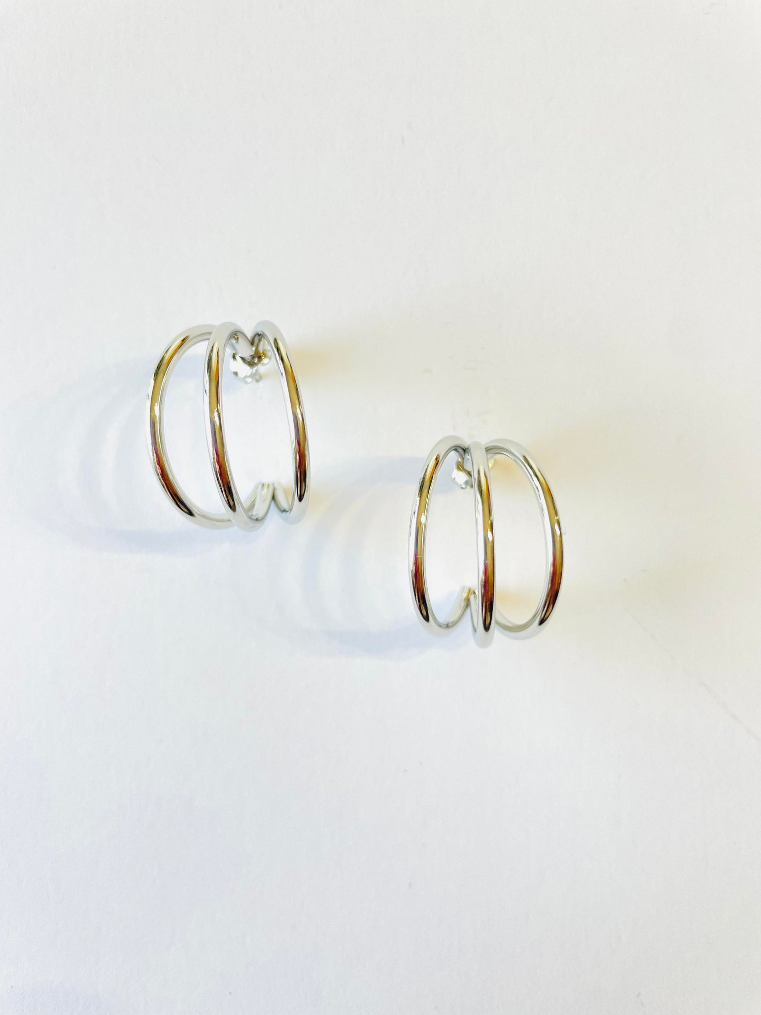 EMILY HOOPS - SILVER OR GOLD {Waterproof Jewelry}