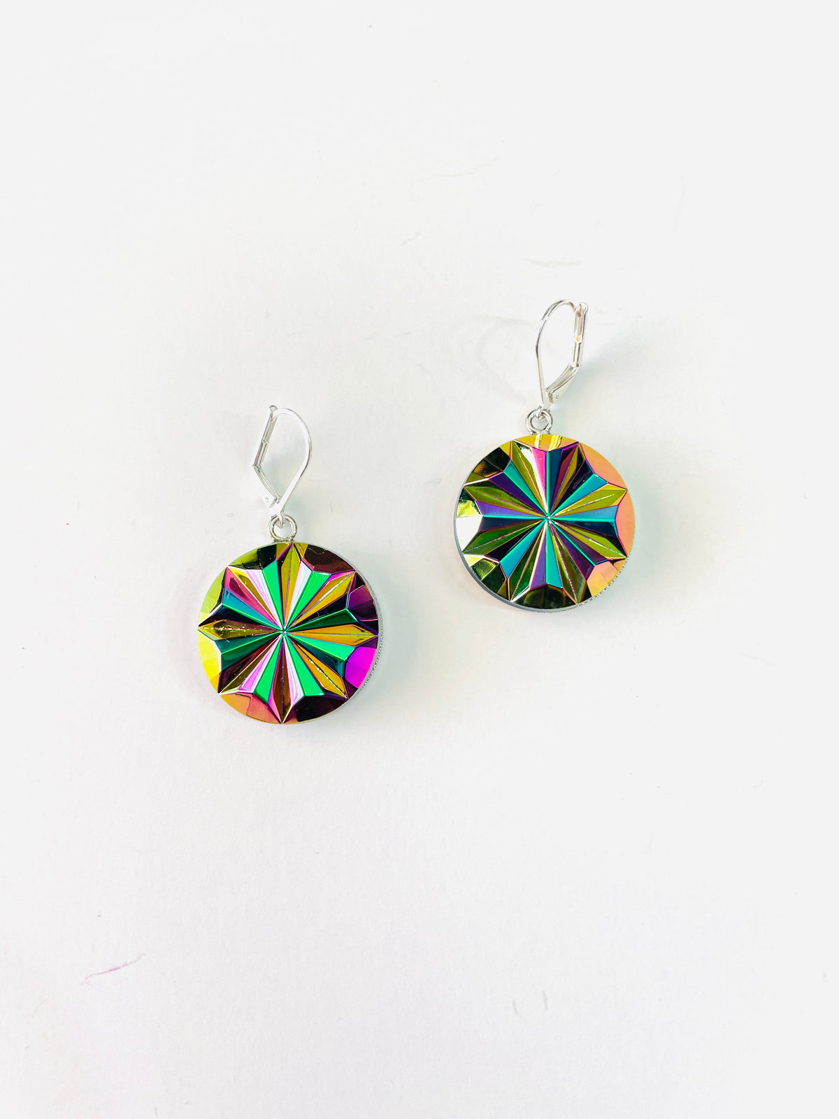 Iridescent Rainbow Earrings - KaraMarie