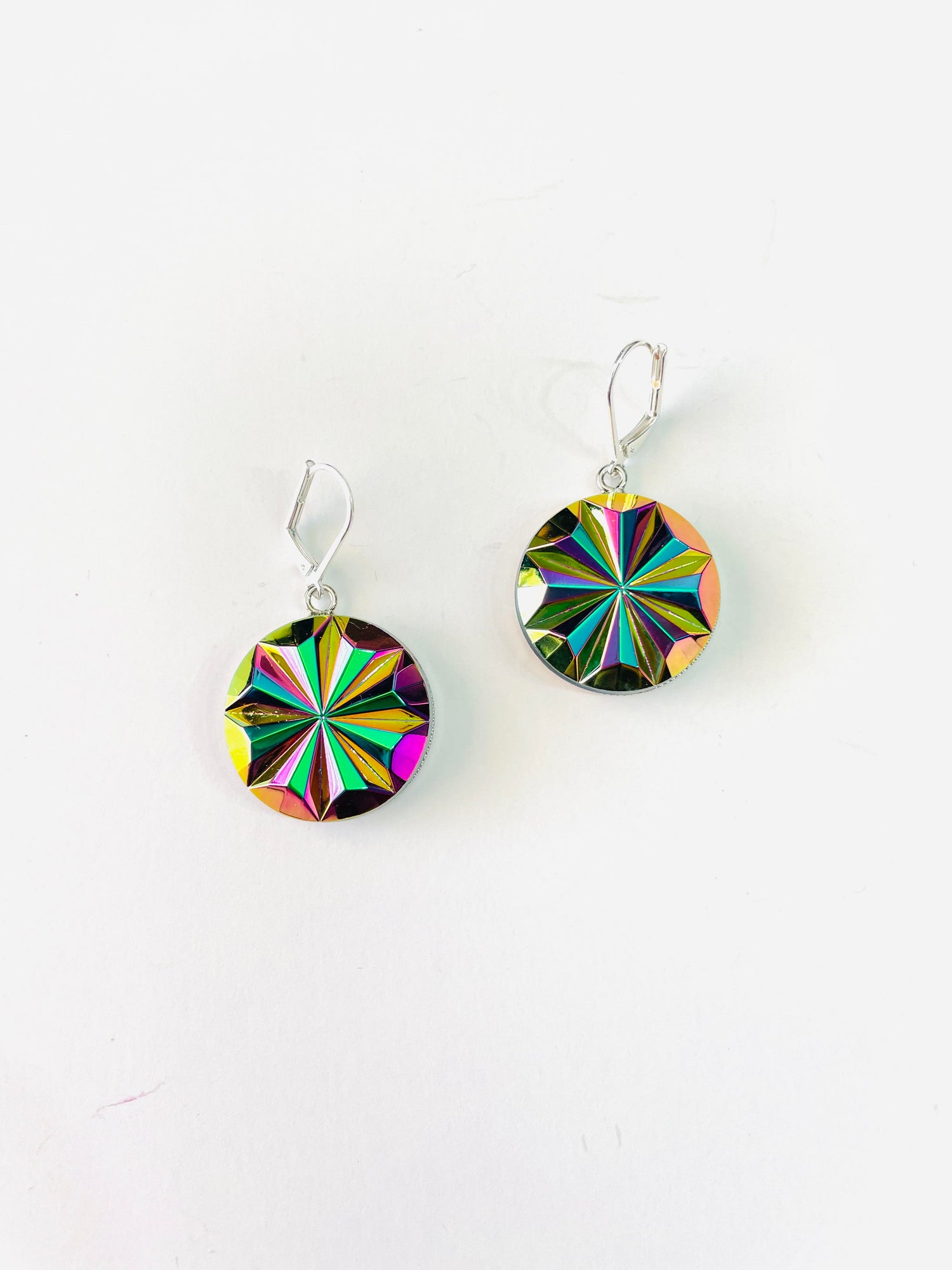 Iridescent Rainbow Earrings - KaraMarie