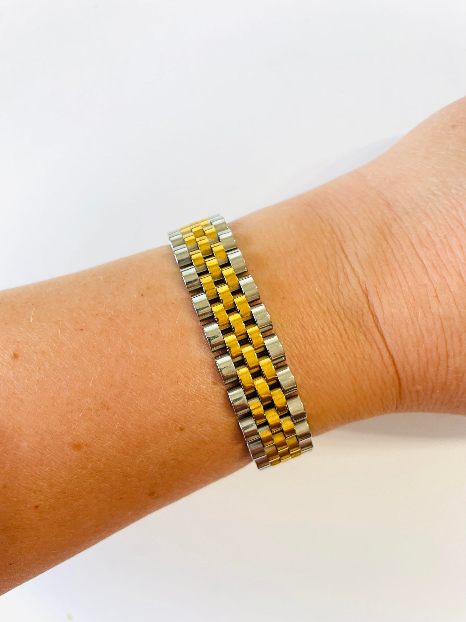 THICK TWO TONE WATCH BAND {Waterproof Jewelry} - KaraMarie