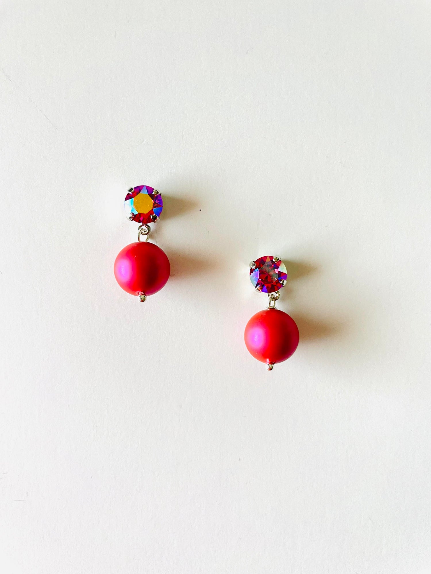 Mulberry Pink Pearl Earrings