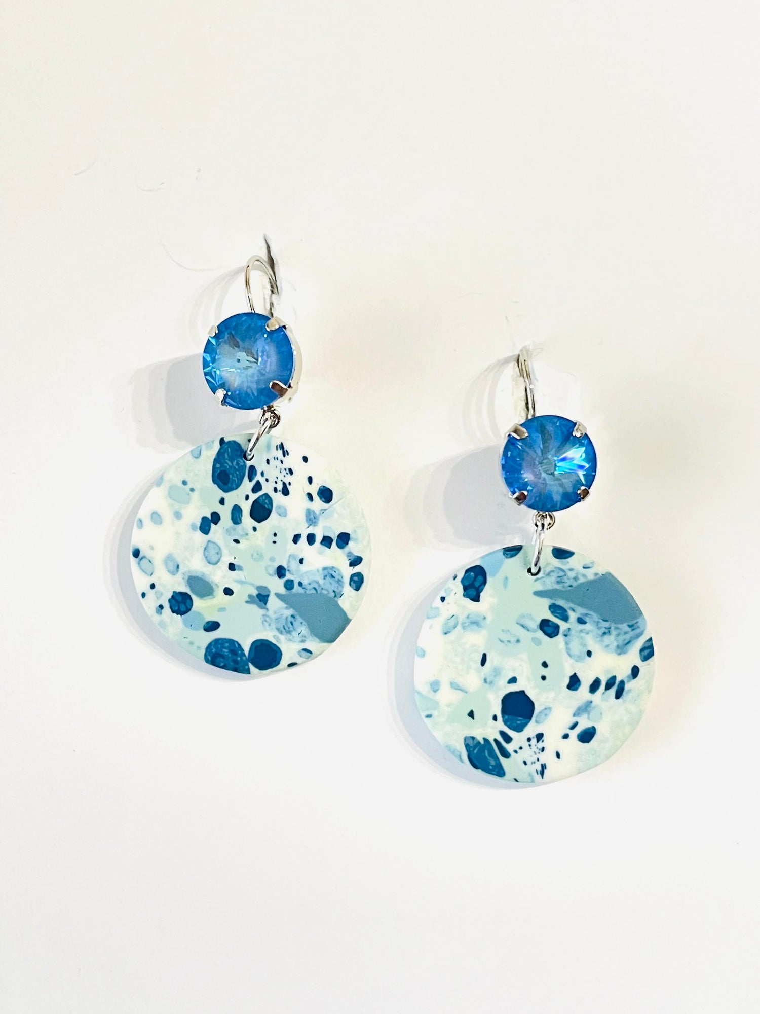 Blue Ocean Mod Earrings