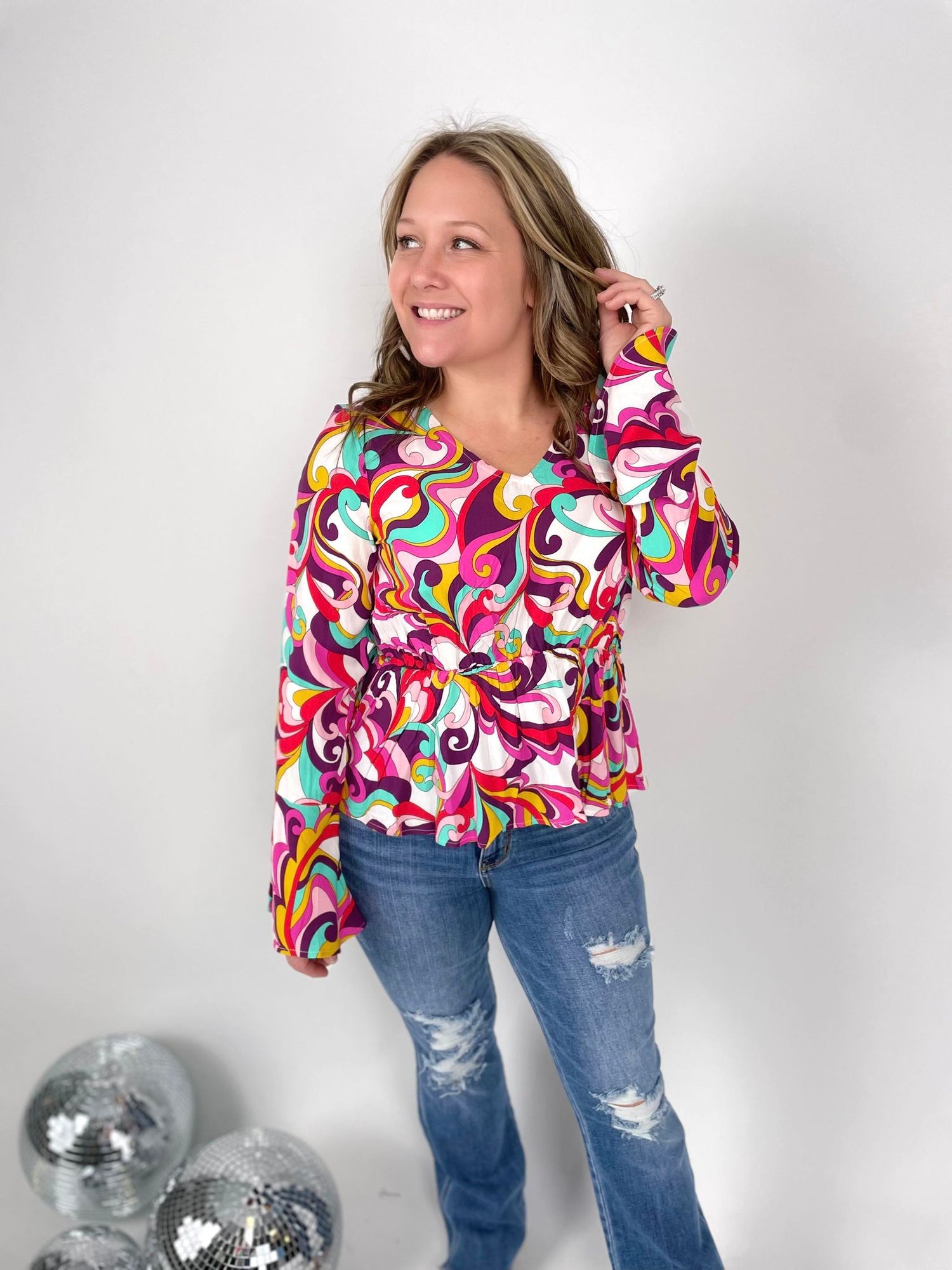 Swirling Fun Top