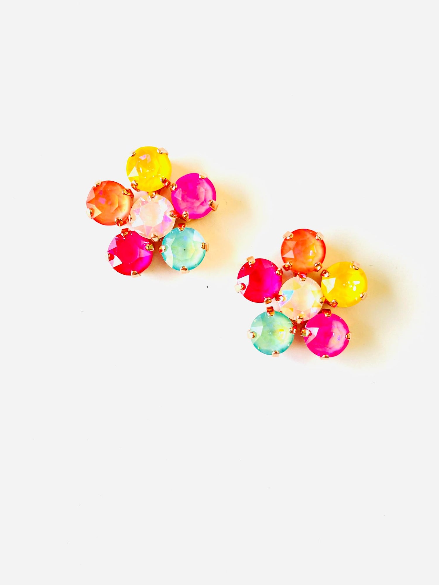 Flora Earrings in Colorful Hues