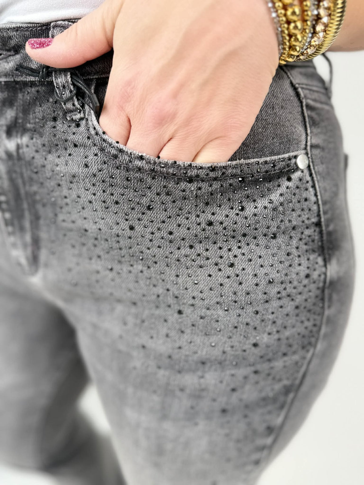 BLACK FRIDAY DEAL!! Judy Blue Stardust Straight Jeans {0-24W} - KaraMarie