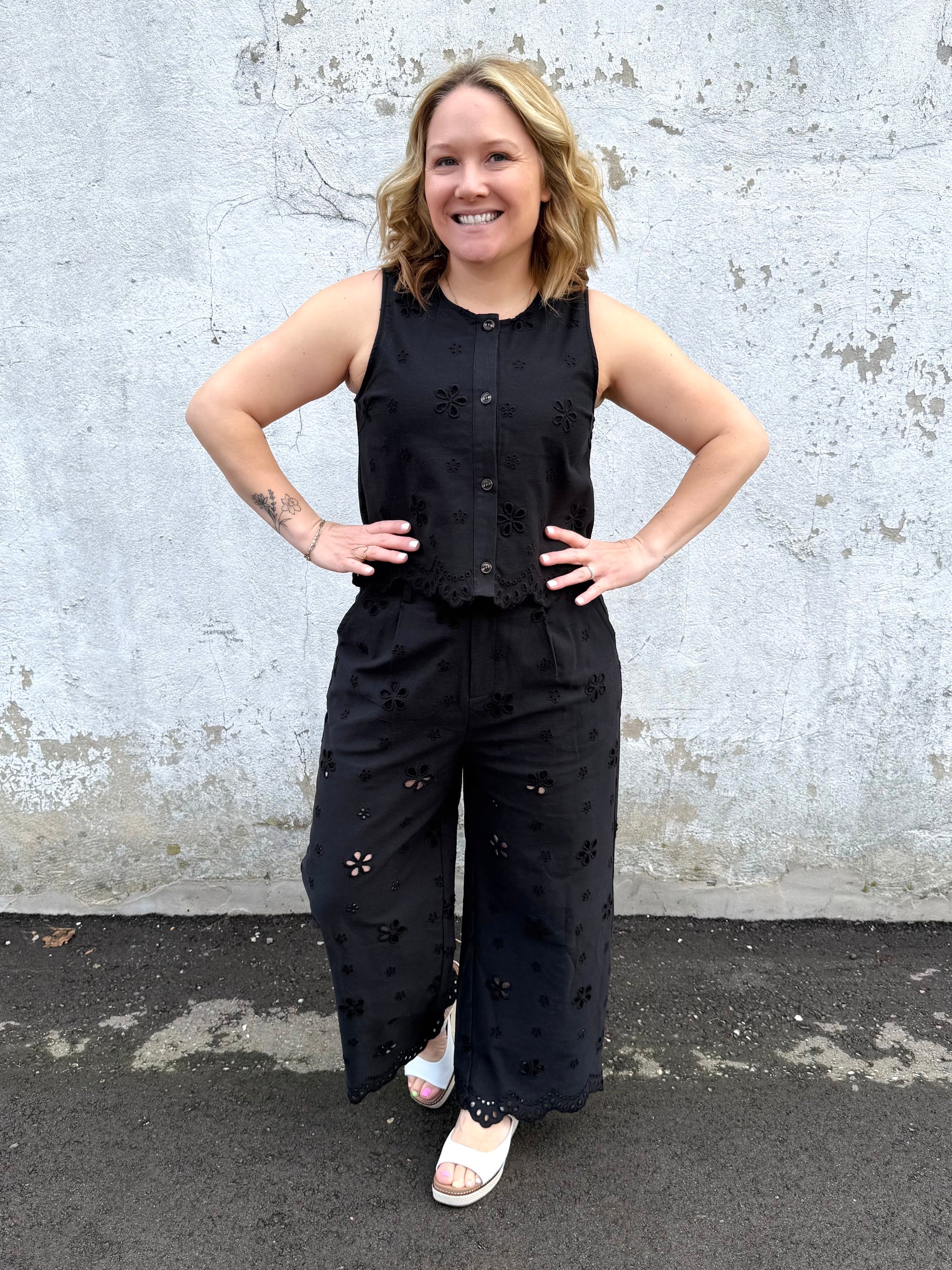Dark Romance Eyelet Set {S-L} - KaraMarie