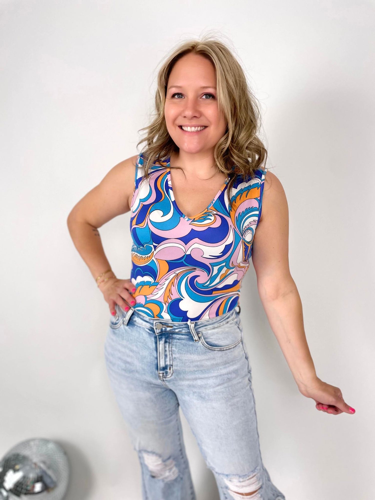 Print Powerhouse Bodysuit