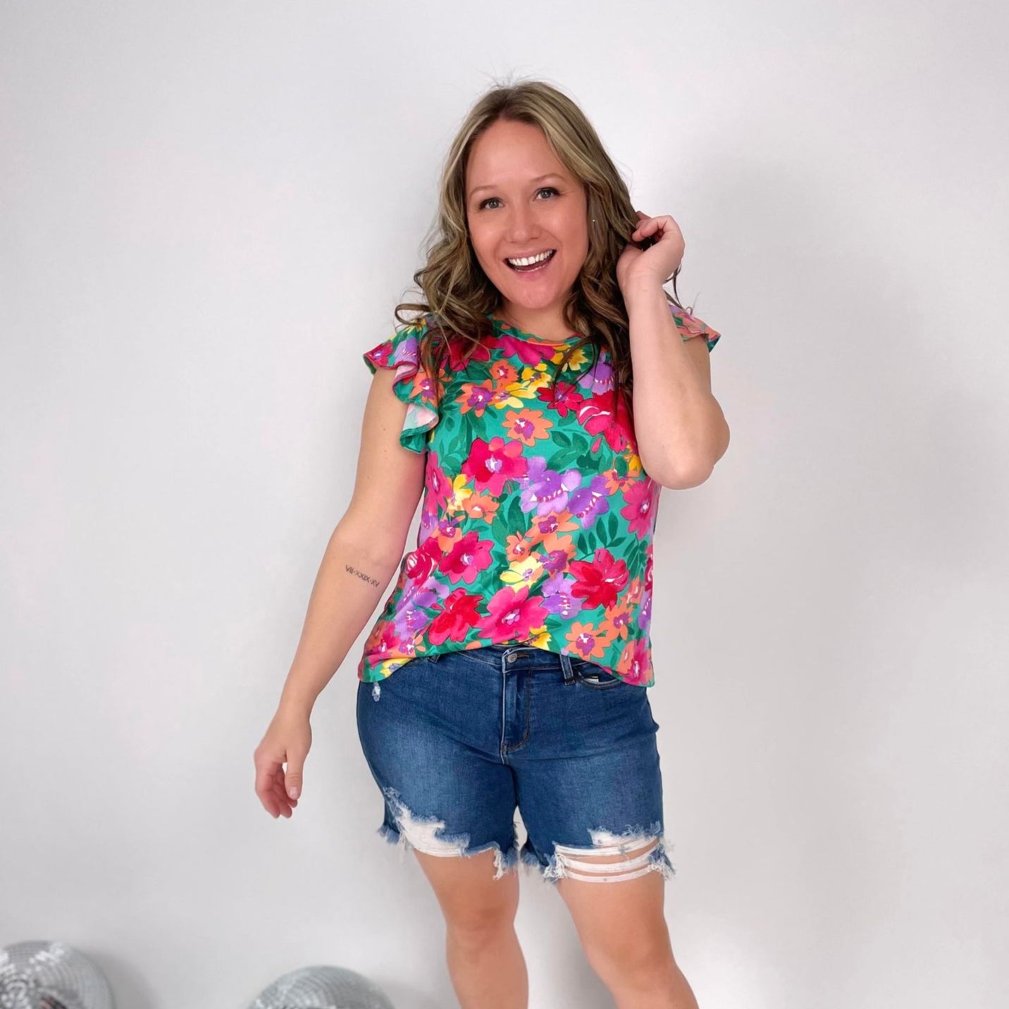 Beautiful Blooms Top