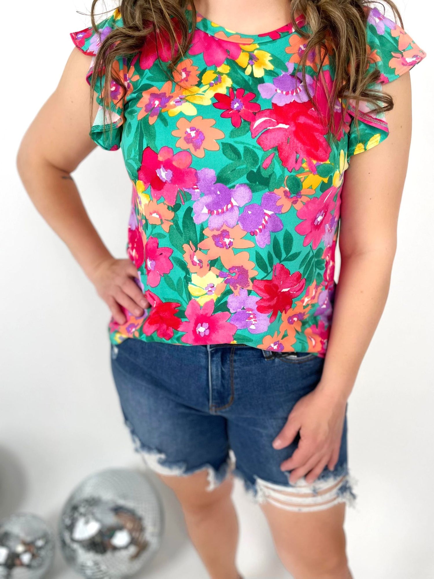 Beautiful Blooms Top