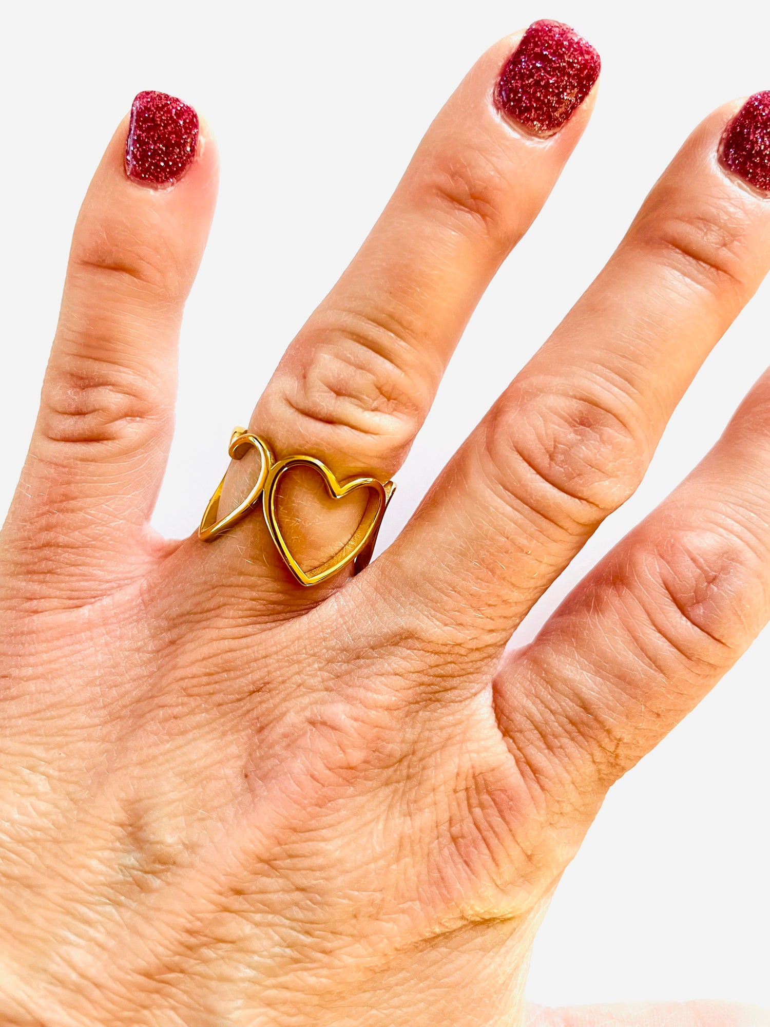 Medium Infinity Heart Ring {Waterproof Jewelry}