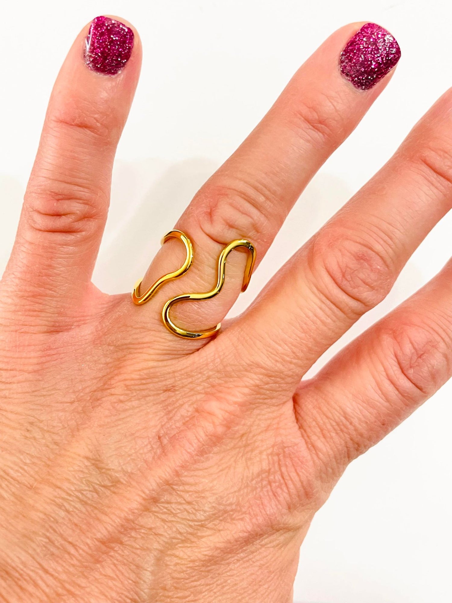Open Curve Ring {Waterproof Jewelry}