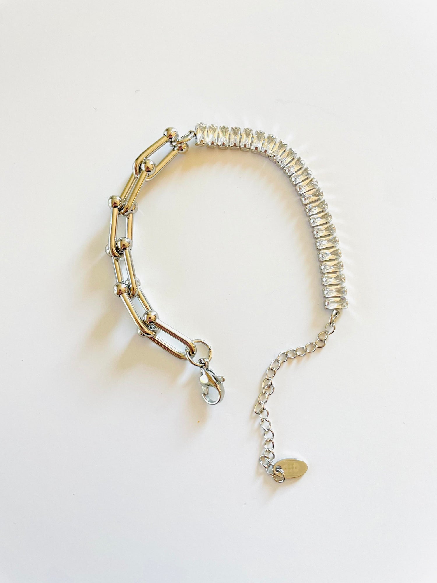 Rock Steady Diamond Bracelet - GOLD or SILVER  {Waterproof Jewelry!} - KaraMarie