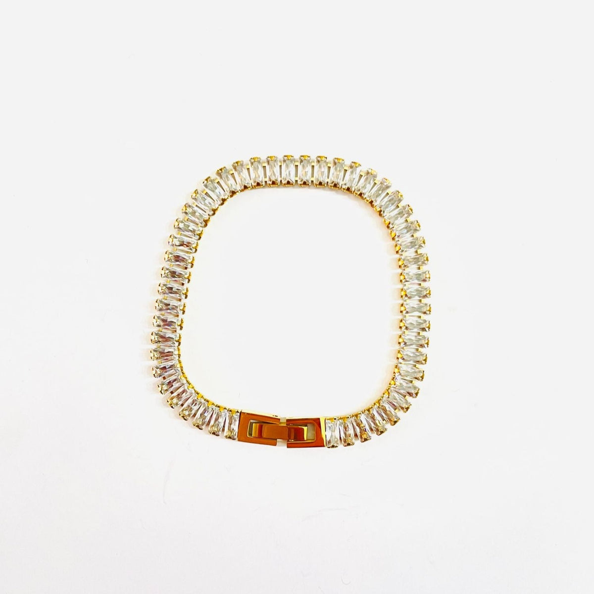 Royalty Baguette Tennis Bracelet  {Waterproof Jewelry!} - KaraMarie