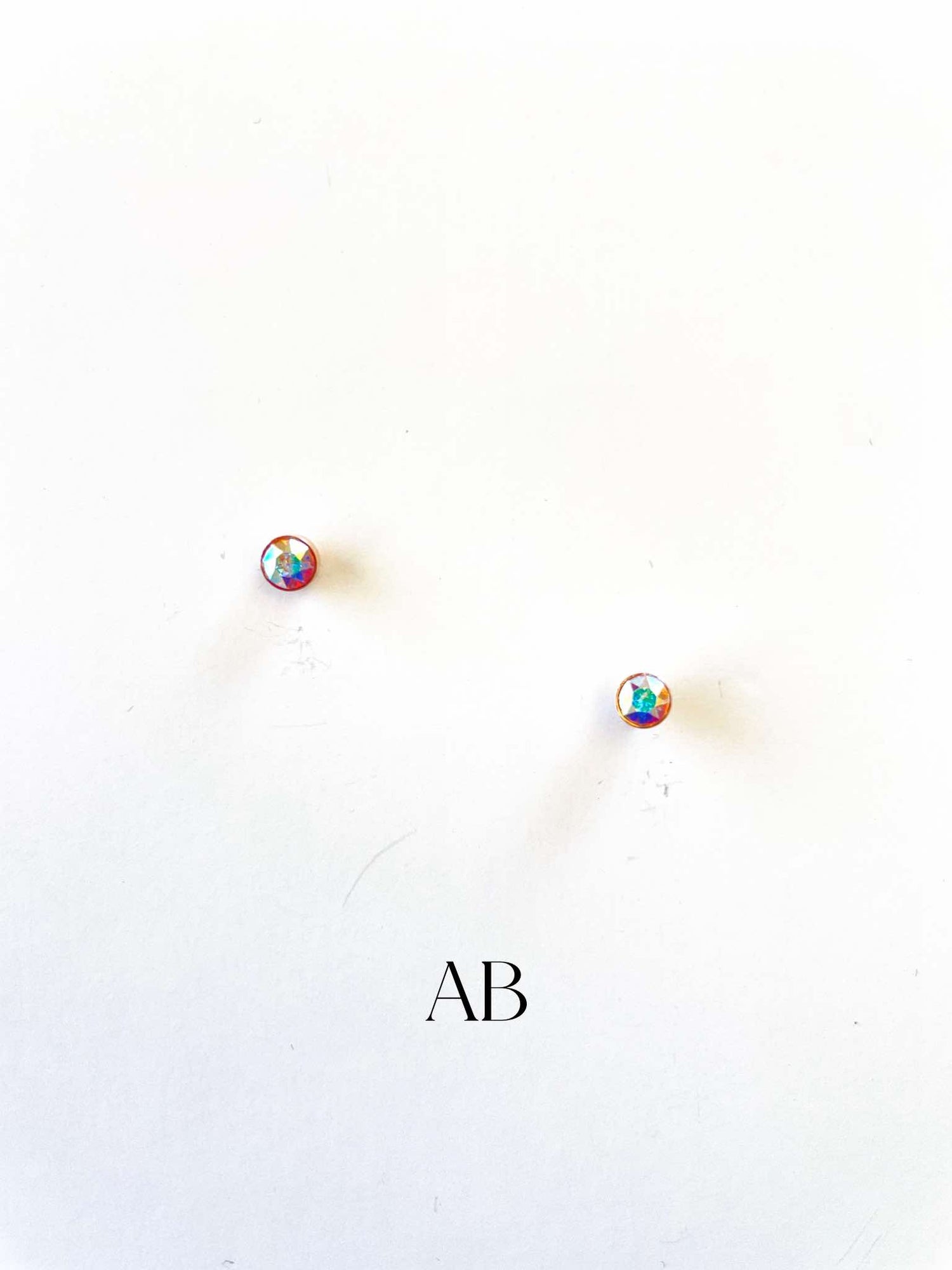 4mm Tiny Post Earrings {Multiple Colors!}
