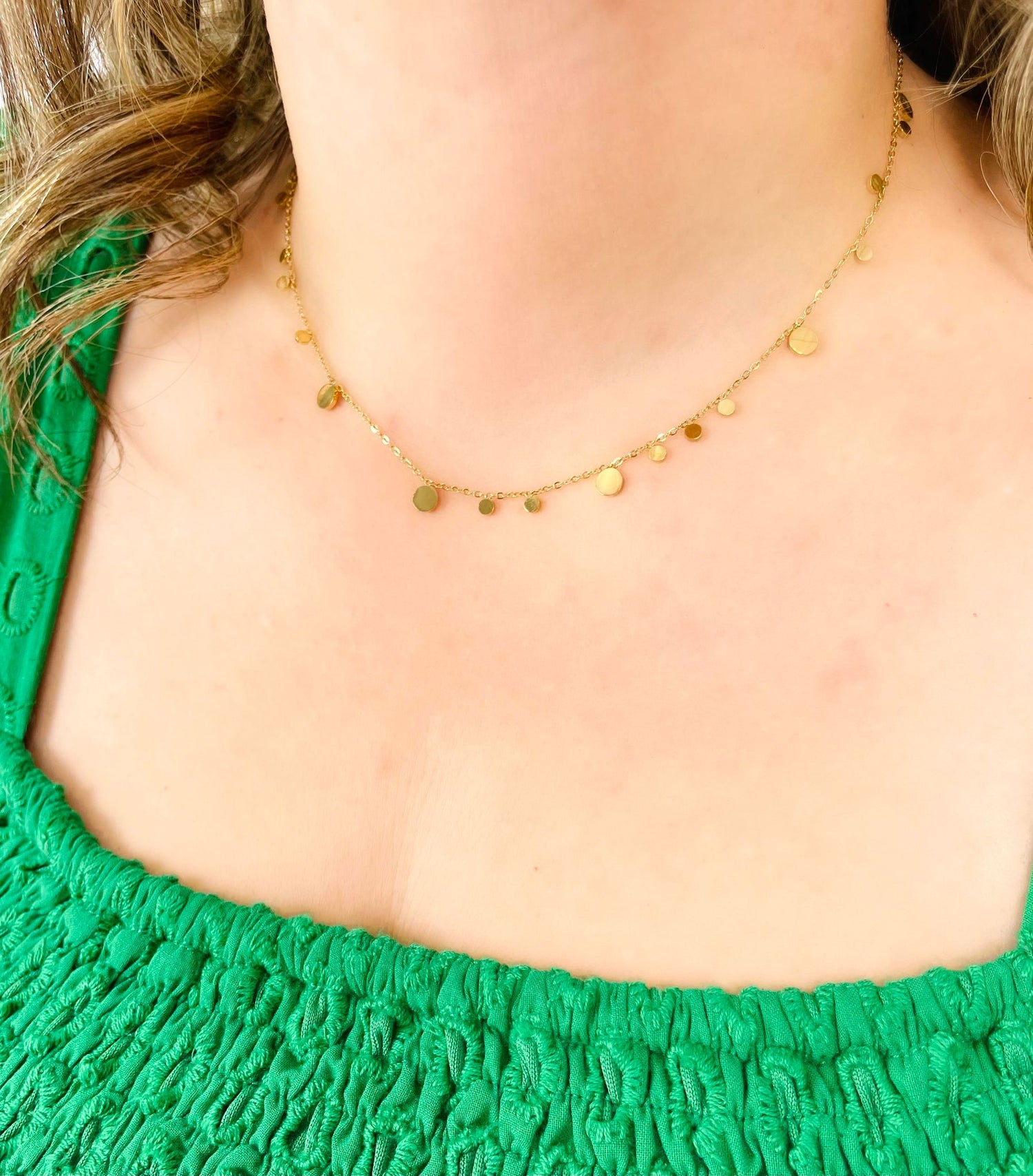 Twinkling Bubbles Necklace {Waterproof Jewelry!}